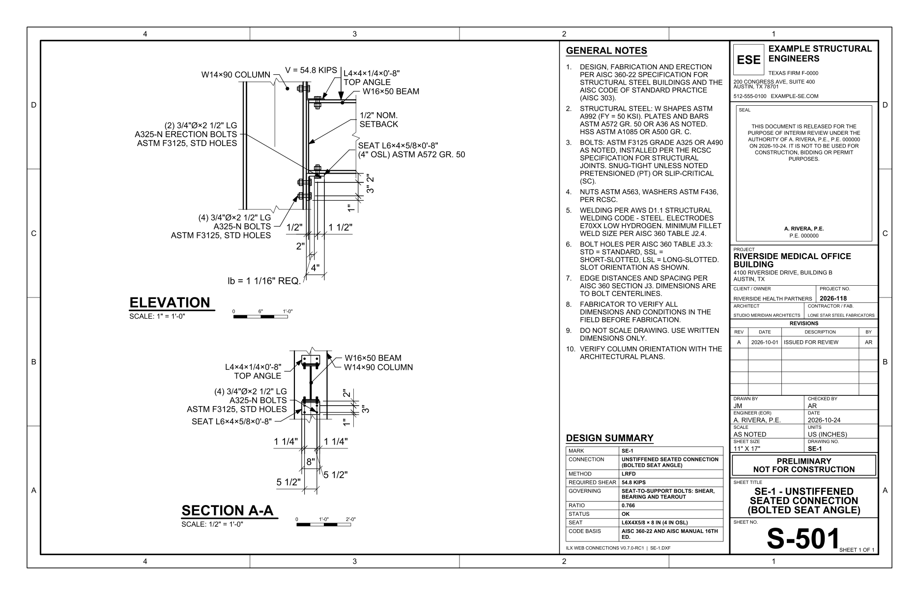 Seated drawing sheet